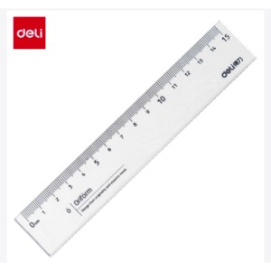 DELI 79751 15CM ACRYLIC RULER