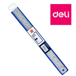 DELI 8463 30CM STEEL RULER