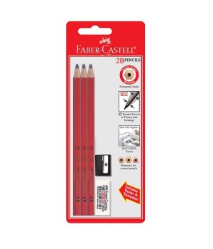 FABER CASTELL 132306 2B PENCIL SET  