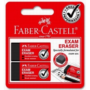 FABER CASTELL 187134 EXAM ERASER     