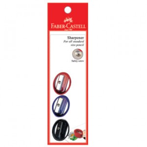 FABER CASTELL 584900 SHARPENER 3S CLASSIC 