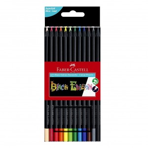 FABER CASTELL COL PENCIL BLACK EDITION