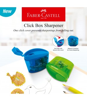 FABER CASTELL 584603 CLICK BOX SHARPENER 