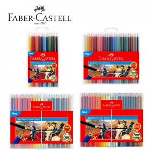 FABER CASTELL CLASSIC COLOUR PENCIL IN SLIM FLEXI CASE (12L/24L/36L/48L)