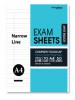 ESN487-3 EXAM SHEETS N/L 70gsm 50'S    