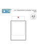 CBE CLEAR DOCUMENT HOLDER U-SHAPE A4 | FC | A3 (9102A / 9102F / 9104)