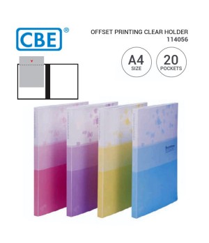 CBE 114056 CLEAR BOOK  