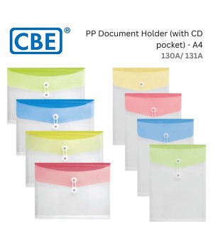 CBE 130A / 131A DOCUMENT HOLDER WITH CD POCKET