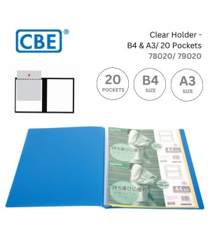 CBE 78020 / 79020 CLEAR HOLDER
