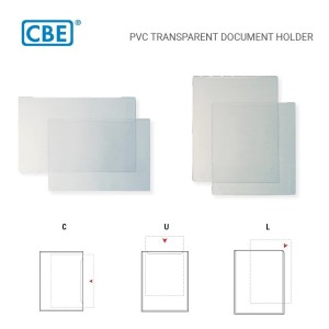 CBE CLEAR DOCUMENT HOLDER L-SHAPE A4 | FC | (1466A / 1466F)