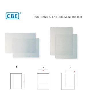 CBE CLEAR DOCUMENT HOLDER L-SHAPE A4 | FC | (1466A / 1466F)