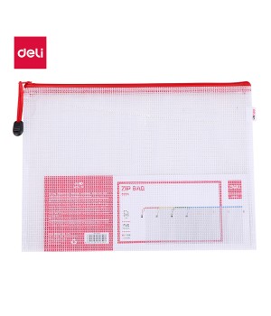 DELI 5654 A4 GRIDDING ZIP BAG 