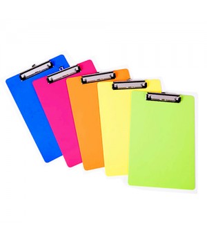 FQ8038D A4 CLIP BOARD (SOLID COL)    