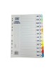 CBE 900-12 COLOR INDEX DIVIDER (JAN TO DEC) 