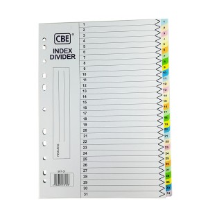 CBE 907-31 COLOR INDEX   