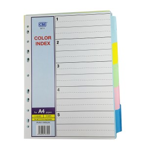 CBE 907-5 COLOR INDEX  