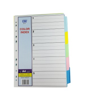 CBE 907-5 COLOR INDEX  