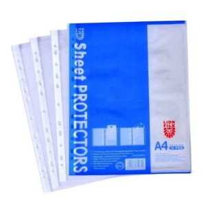 LION 402A PP SHEET PROTECTOR  