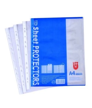 LION 402A PP SHEET PROTECTOR  