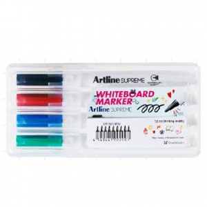 ARTLINE EPF-507 SUPREME WHITE BOARD MARKER SET    