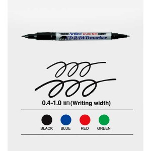 ARTLINE 841T CD-R MARKER - BLACK