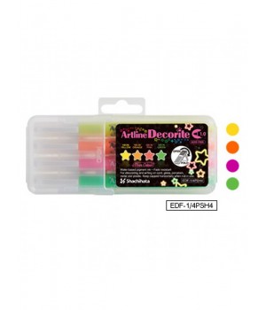 ARTLINE EDF DECORITE NEON MARKER SET