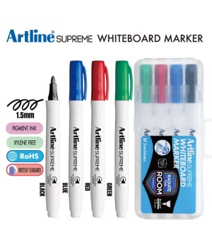 ARTLINE EPF-507 SUPREME WHITE BOARD MARKER SET    
