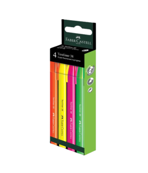 FABER CASTELL 157774 TEXTLINER 4S