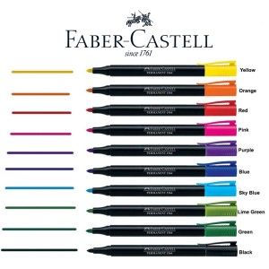 FABER CASTELL SLIM PERMANENT MARKER   