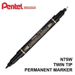 PENTEL N75W TWIN TIP P/MARKER