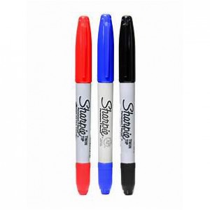 SHARPIE TWIN TIP MARKER (3S)  