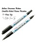 ZEBRA ONAMAE MACKEE TWIN(BK)