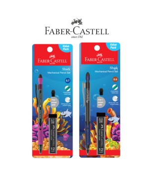 FABER CASTELL SHARK MECHANICAL PENCIL SET