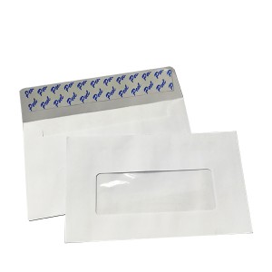 9M6034P WHITE WINDOW ENVELOPE