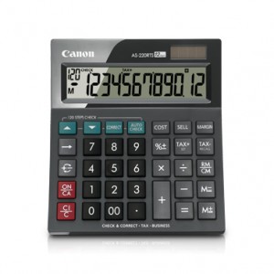 CANON AS220RTS CALCULATOR    