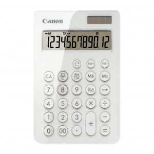 CANON LS-1200T WHITE CALCULATOR   