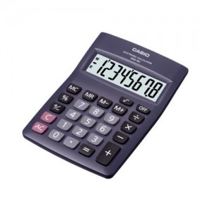 CASIO MW-8V-BK CALCULATOR  