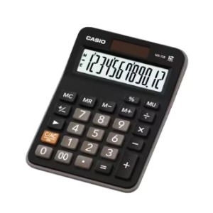 CASIO MX-12B CALCULATOR - BLACK