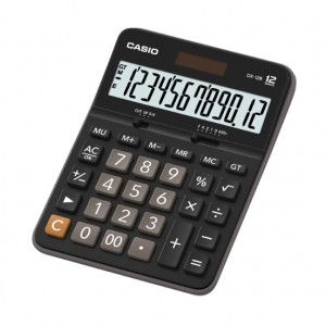 CASIO DX-12B-BK CALCULATOR   