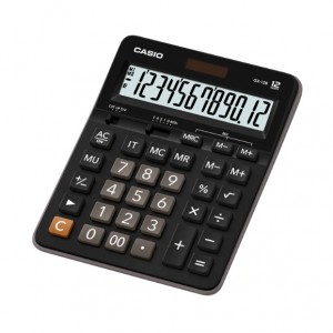 CASIO GX-12B-BK CALCULATOR 