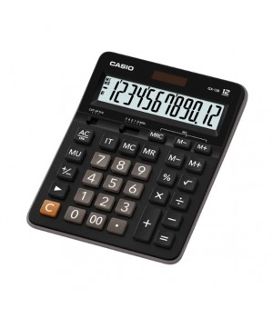 CASIO GX-12B-BK CALCULATOR 