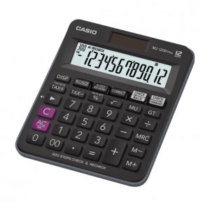 CASIO MJ-120DPlus-BK CALCULATOR   