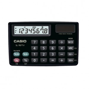 CASIO SL-787TV CALCULATOR  