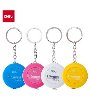 DELI 8214 PLASTIC 1.5m TAPE MEASURE