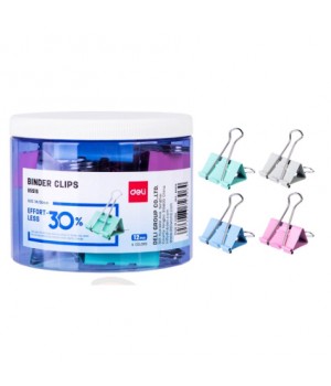 DELI COLOUR BINDER CLIPS