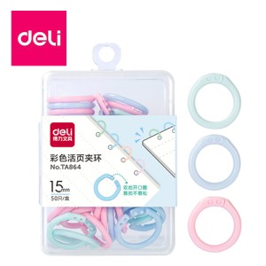 DELI COLOR BINDER RING