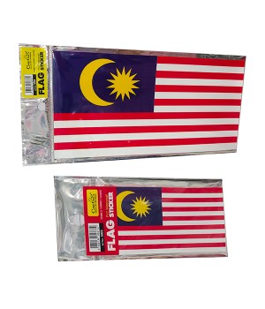 PVC FLAG STICKER