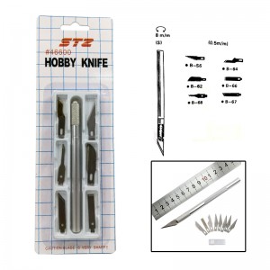 STZ 46600 7pcs HOBBY ART KNIFE  
