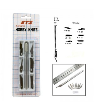 STZ 46600 7pcs HOBBY ART KNIFE  