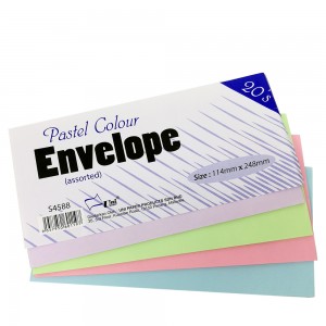 UNI S4588 ENVELOPE (PASTEL)  